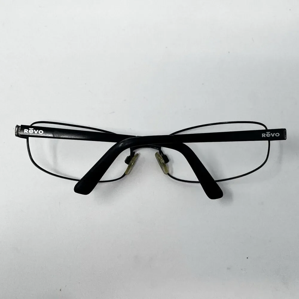 Revo 3051 001/K3 Black Polarized Sunglass Frames 61-17-125 Made in Italy